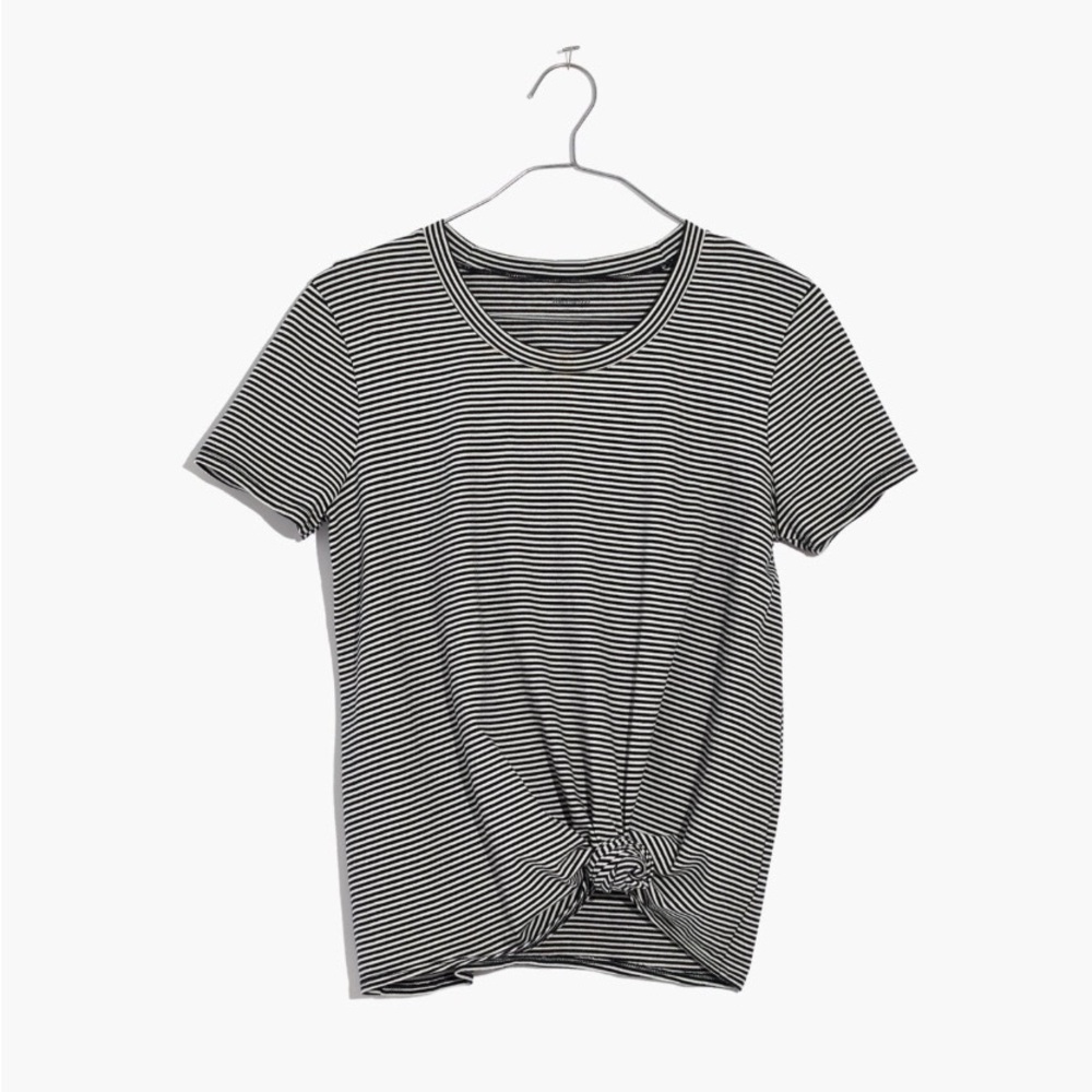 NWOT Madewell Knot Front Tee